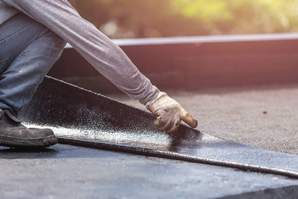 Professional Emergency Waterproofing technician working in Eagle, WI